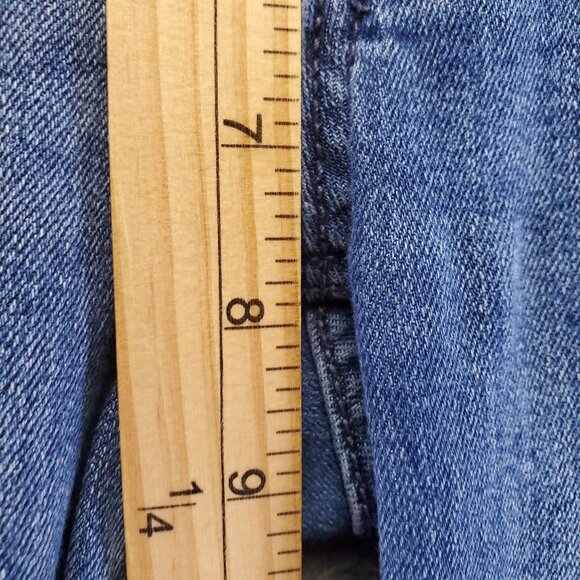 Old Navy Jeans Womens 0 Blue Mid-Rise Wow Boot-Cut Denim Stretch - Picture 5 of 11